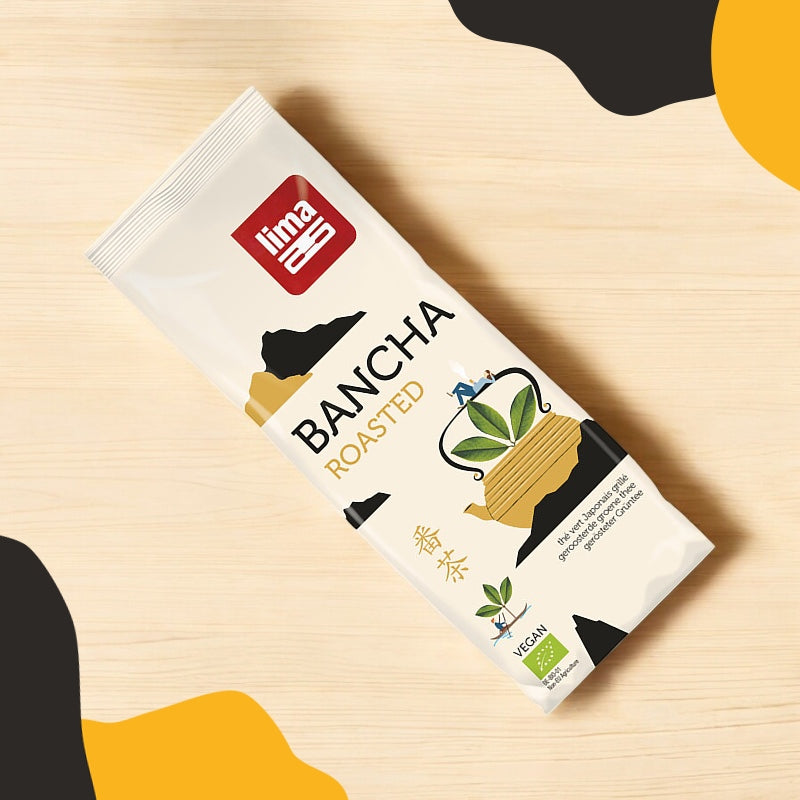 Thé vert japonais grillé BIO - Roasted Bancha - 75g - Lima
