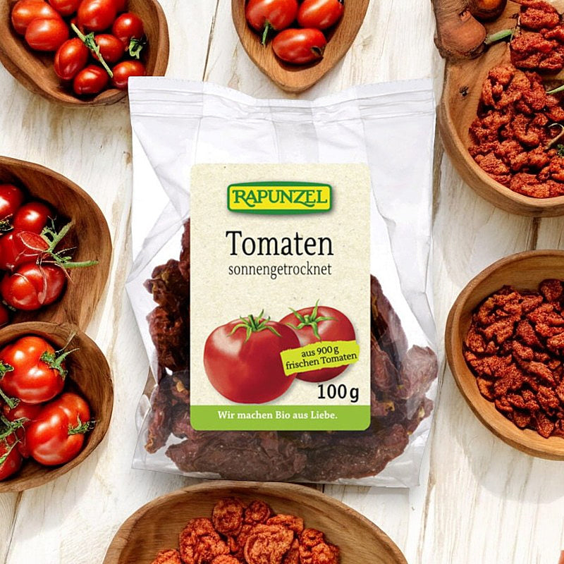 Tomates séchées moelleuses BIO - 100g - Rapunzel