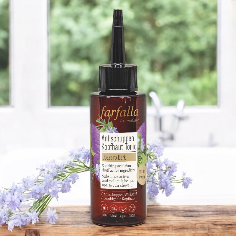 Tonique cuir chevelu anti-pelliculaire BIO écorce de jujubier - 100ml - Farfalla