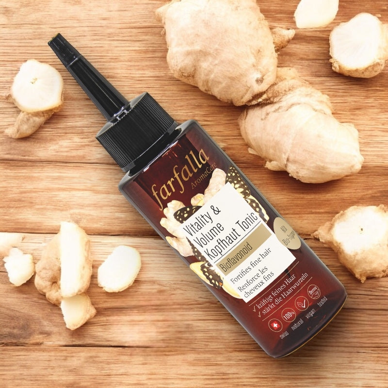 Tonique cuir chevelu vitalité & volume BIO bioflavonoïdes - 100ml - Farfalla