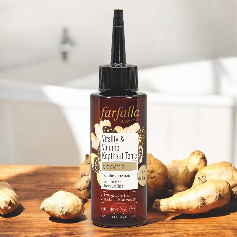 Tonique cuir chevelu vitalité & volume BIO bioflavonoïdes - 100ml - Farfalla
