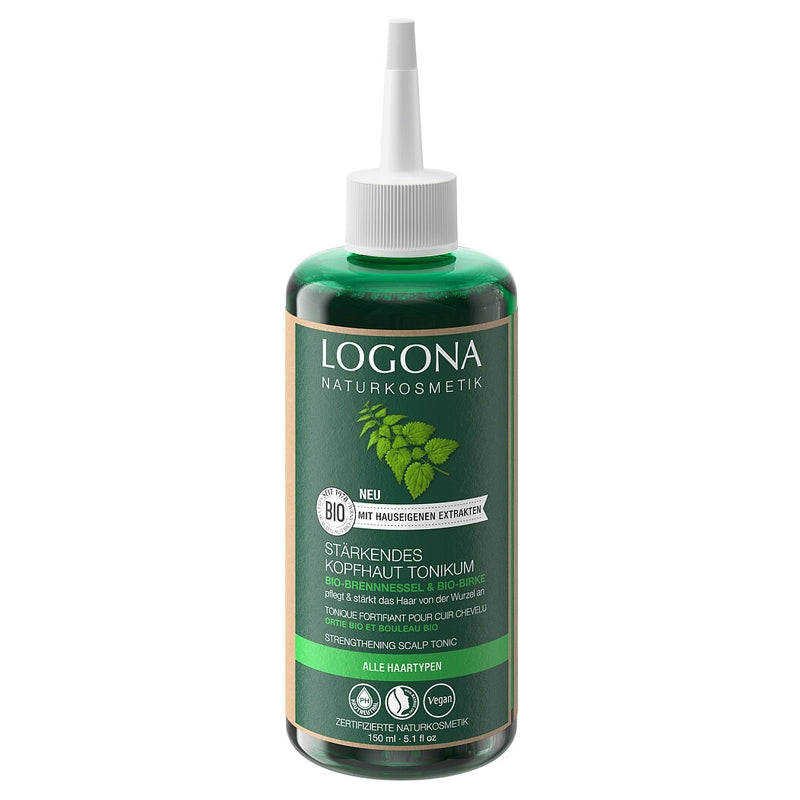 Bio-Kopfhauttonikum mit Brennnessel und Birke – 150 ml – Logona