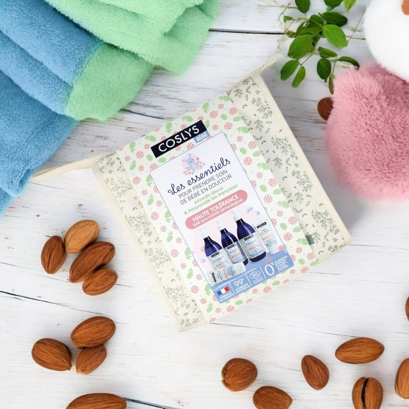 Trousse soins essentiels bébé BIO pimprenelle - Coslys