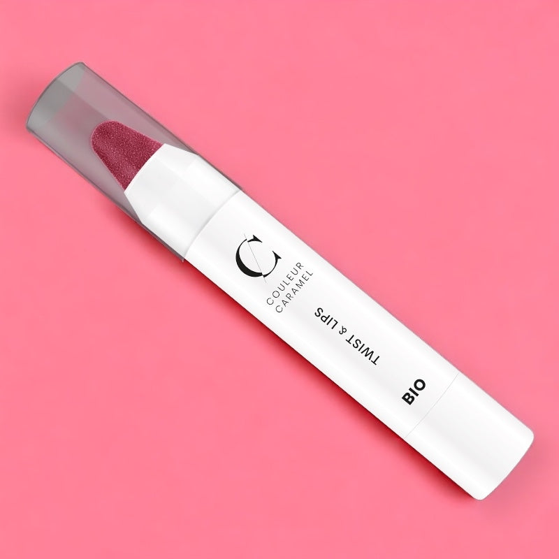 Twist &amp; Lips Dark Rose Nr. 403 Bio - 3 g - Karamellfarbe