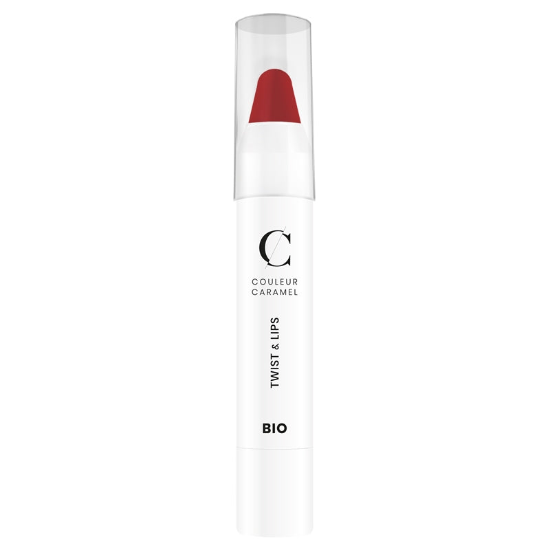 Twist & lips Rouge mat N°405 BIO - 3g - Couleur Caramel