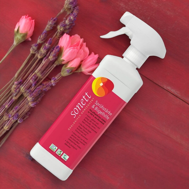 Vaporisateur d'amidon aide le repassage lavande ECO - 500ml - Sonett﻿