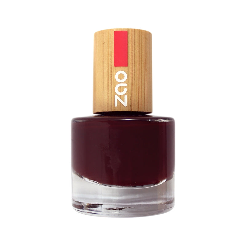 Vernis à ongles brillant Cerise noire N°659 - 8ml - Zao