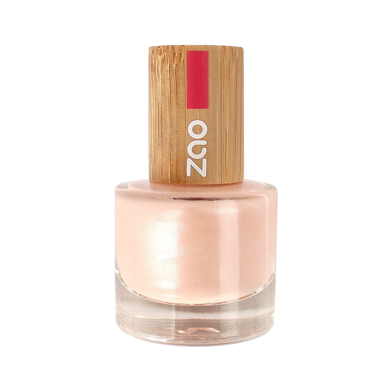 Vernis à ongles brillant Rose ballerine N°672 - 8ml - Zao