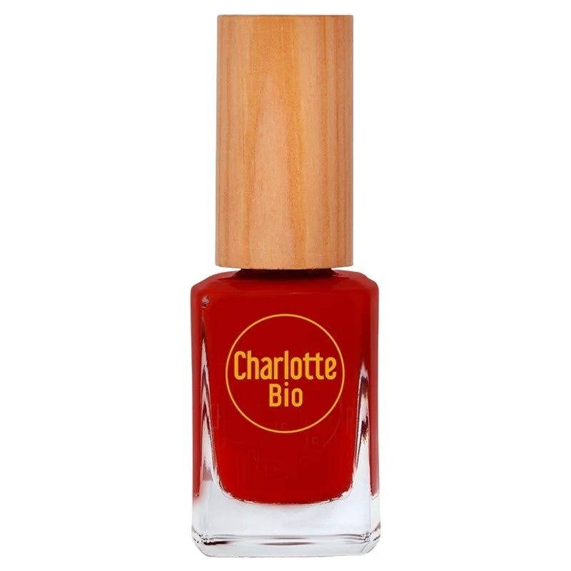 Vernis à ongles brillant rouge parfait - 10ml - Charlotte Bio