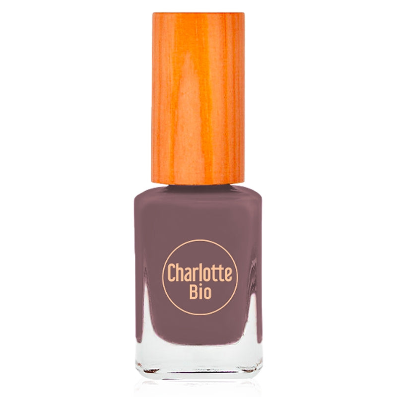 Vernis à ongles brillant taupe - 10ml - Charlotte Bio