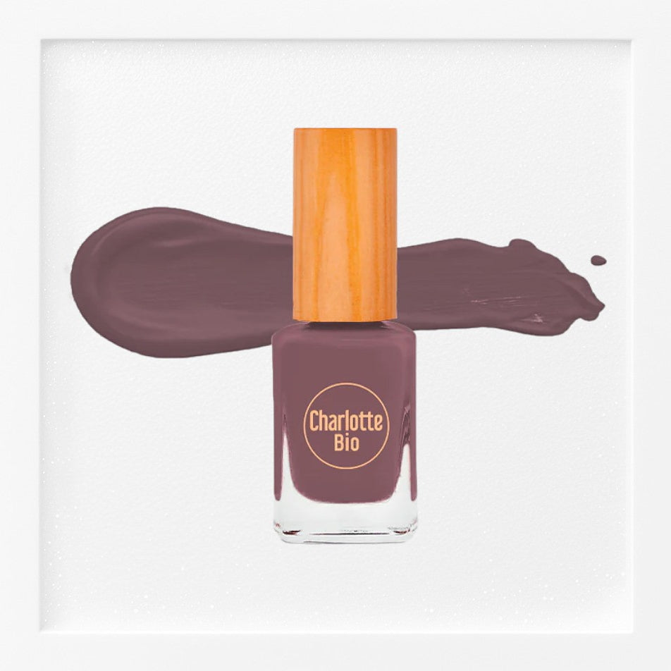 Vernis a ongles brillant taupe 10 ml charlotte bio 3