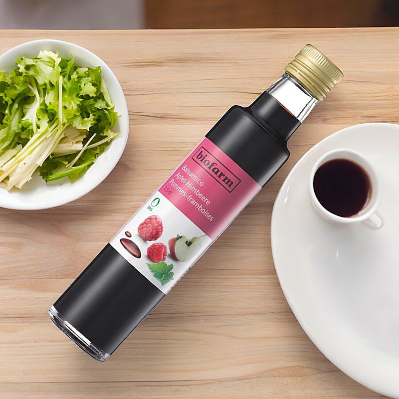 Vinaigre balsamique pommes & framboises BIO - 250ml - Biofarm