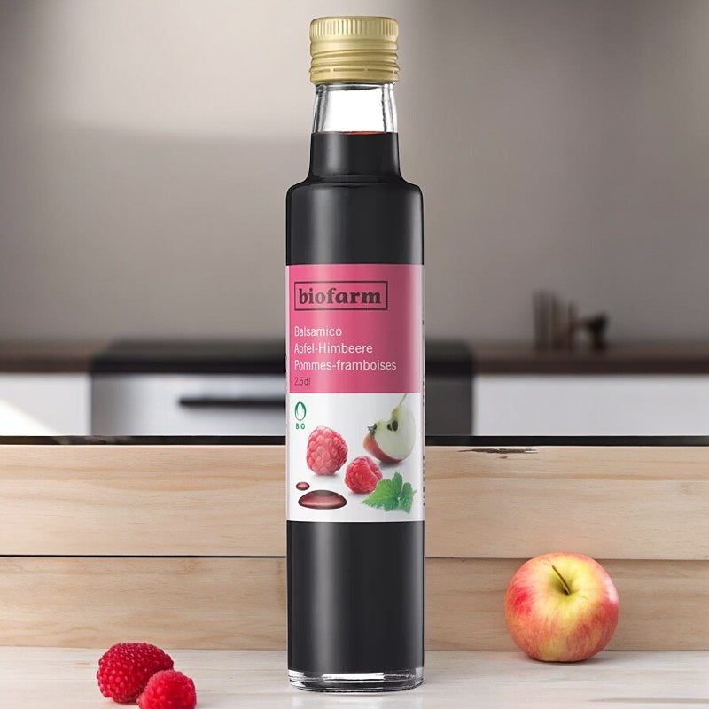 Vinaigre balsamique pommes & framboises BIO - 250ml - Biofarm