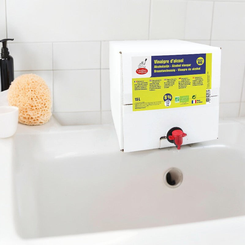 Vinaigre d'alcool BIO 8% - 15l - La droguerie écologique