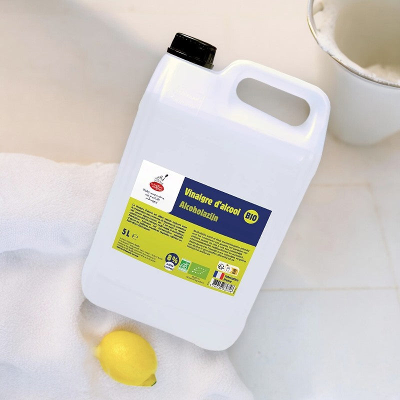 Vinaigre d'alcool BIO 8% - 5l - La droguerie écologique