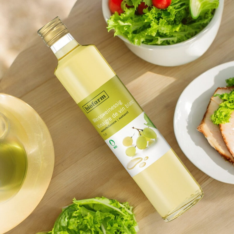 Vinaigre de vin blanc BIO - 500ml - Biofarm