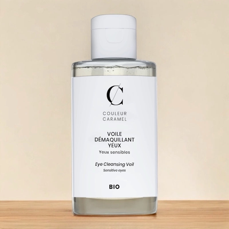 Bio-Augen-Make-up-Entferner-Schleier in Rosa - 125 ml - Farbe Karamell