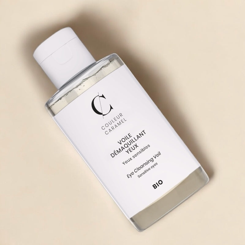 Voile démaquillant yeux rose BIO - 125ml - Couleur Caramel
