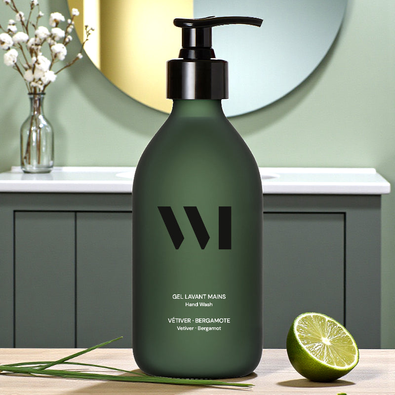 Bio-Peeling-Handwaschgel mit Vetiver und Bergamotte – 290 ml – What Matters
