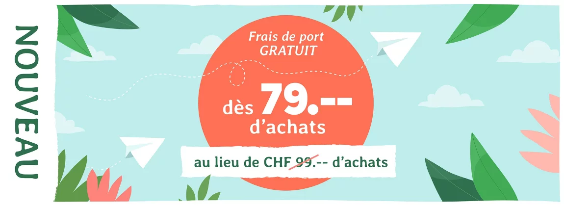 Le franco baisse sur Green-Shop.ch