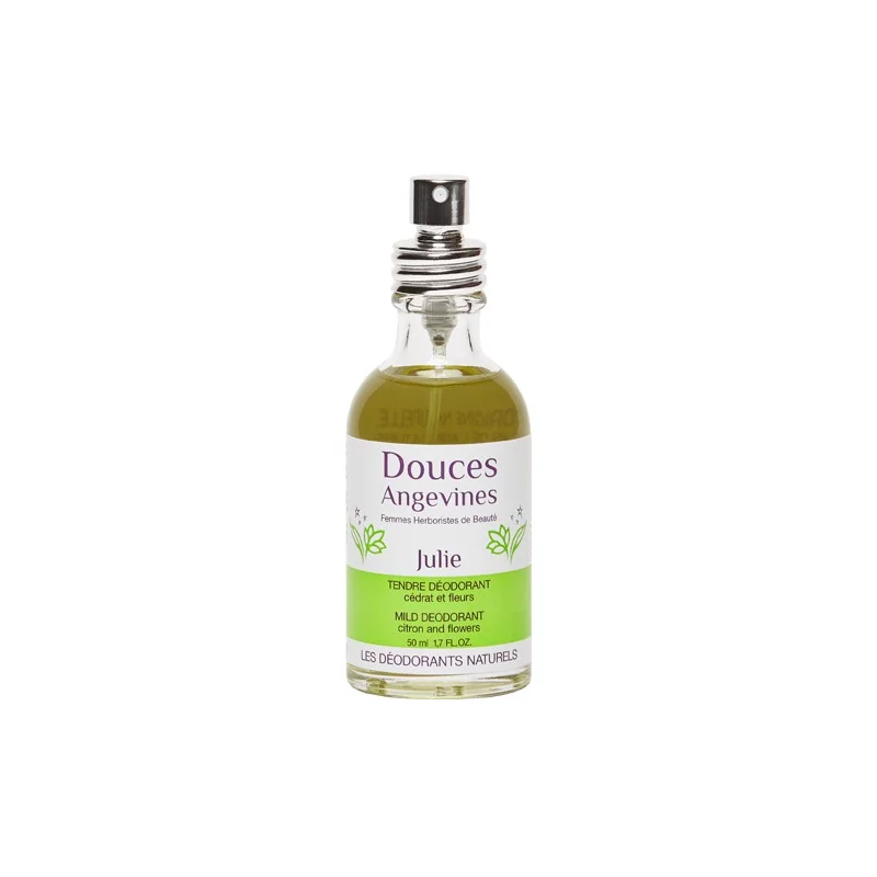 Zartes BIO-Deodorant Spray Rose & Salbei - 50ml - Douces Angevines