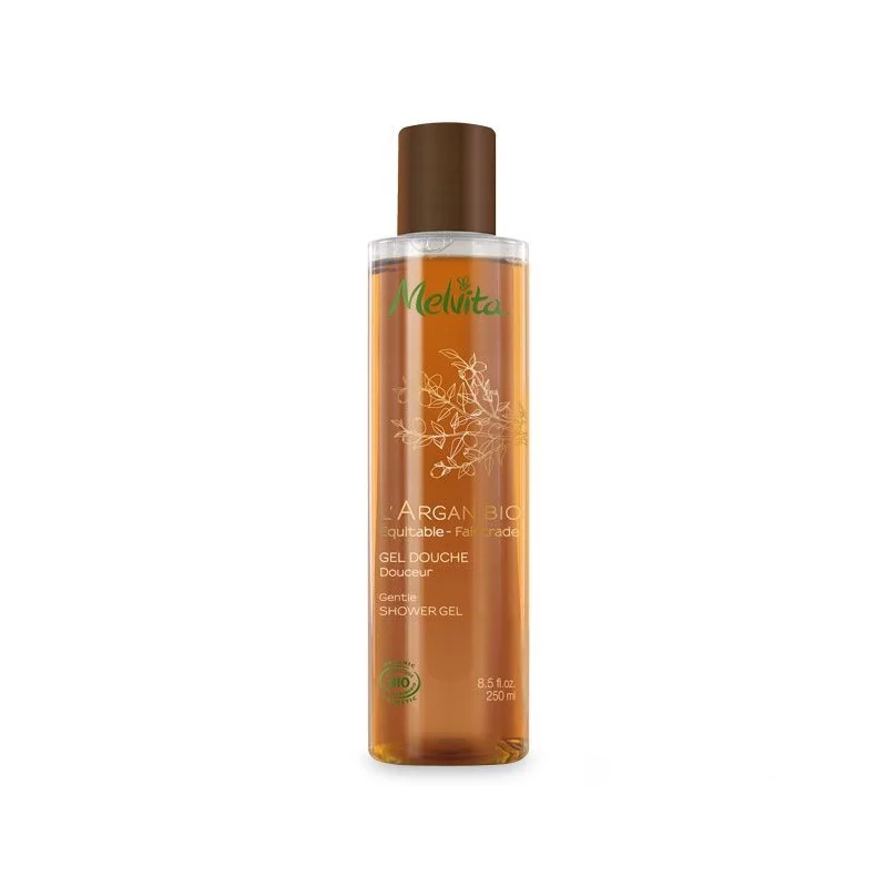 Gel douche douceur BIO argan - 250ml - Melvita