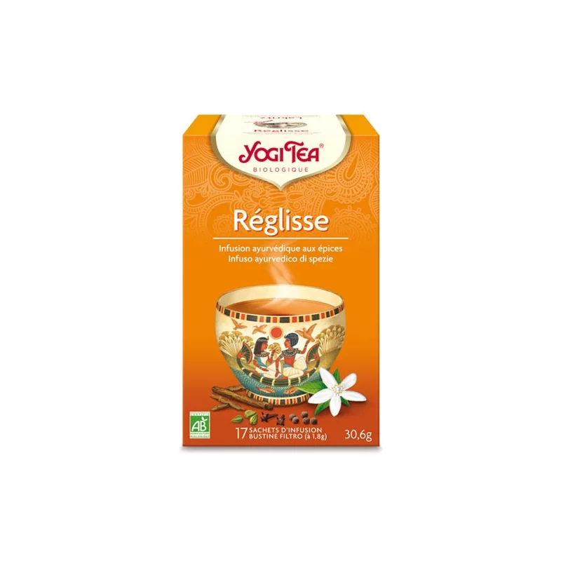 BIO-Kräutertee mit Süssholz - Lakritz - Yogi Tea