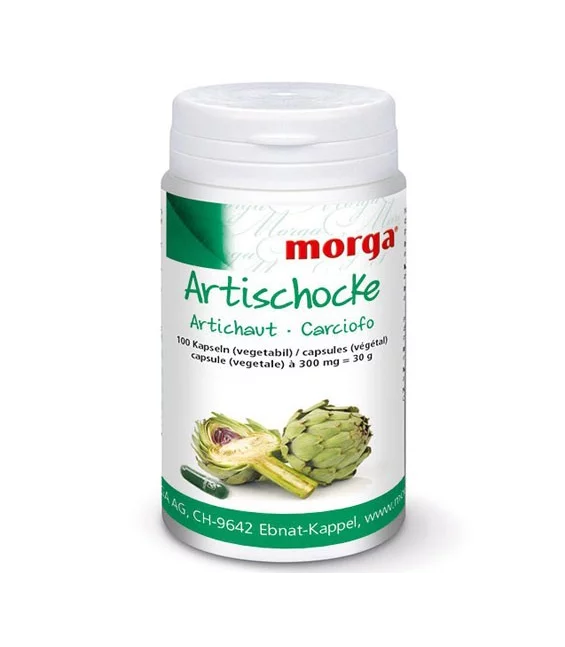 Artichaut - 100 capsules - 300mg - Morga