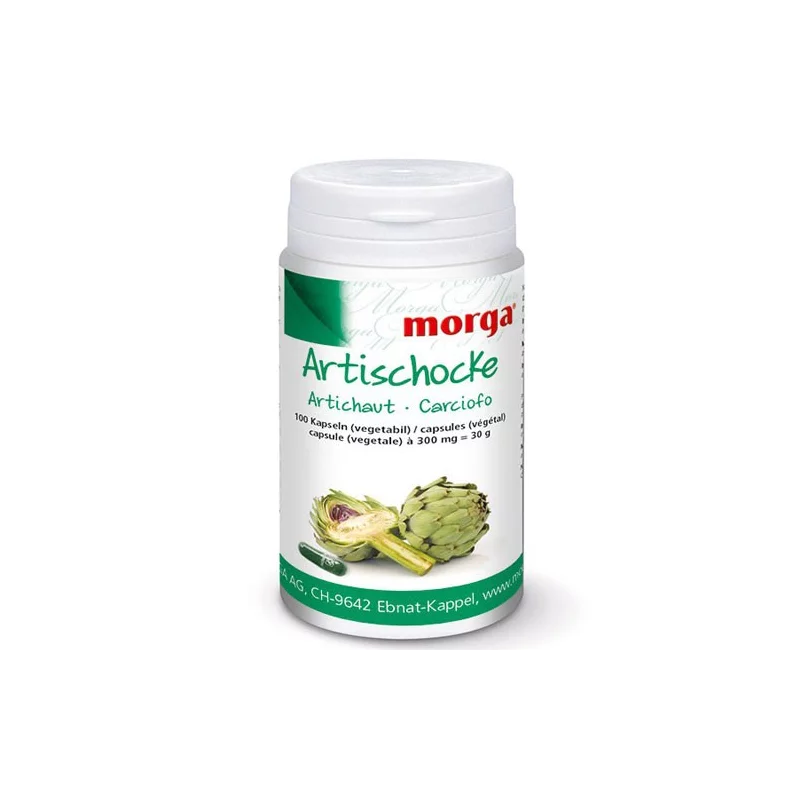 Artischocke - 100 Kapseln - 300mg - Morga