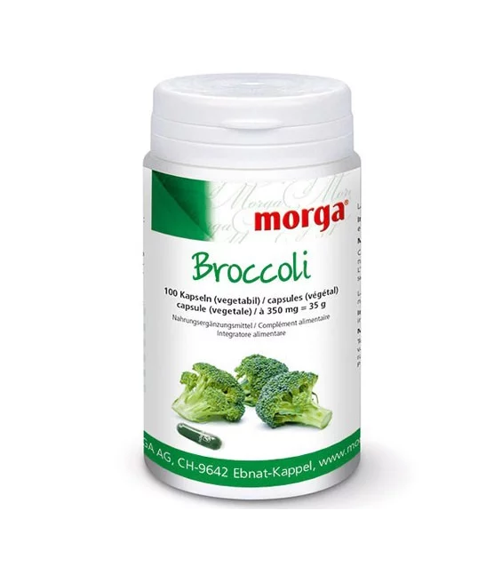 Broccoli - 100 Kapseln - 350mg - Morga