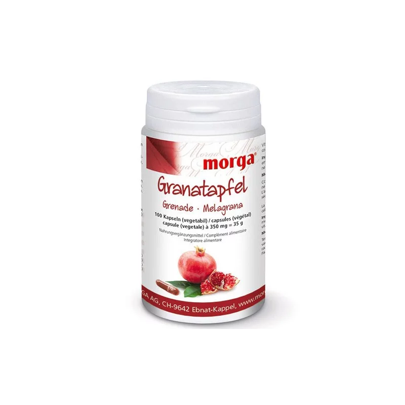 Granatapfel - 100 Kapseln - 350mg - Morga