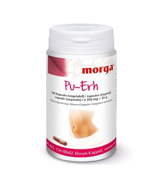 Pu-Erh - 100 capsules - 350mg - Morga