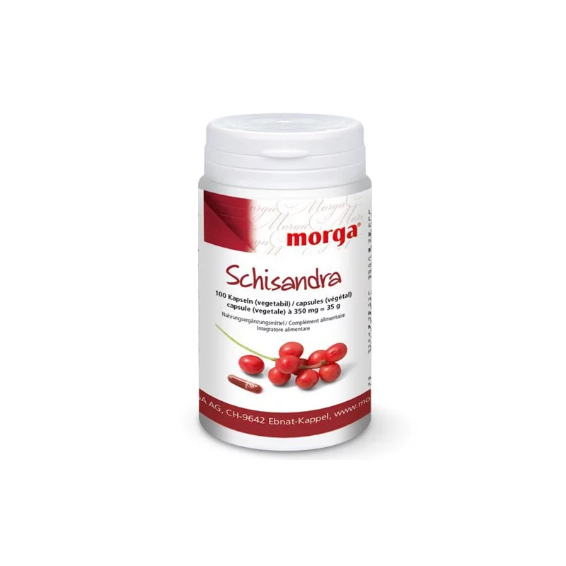 Schisandra - 100 Kapseln - 350mg - Morga