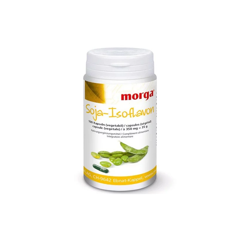 Soja-isoflavone - 100 capsules - 350mg - Morga