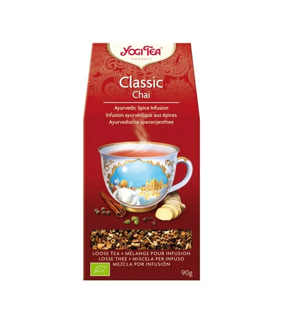 Infusion de cannelle, gingembre & cardamome BIO - Classic Chai - 90g - Yogi Tea