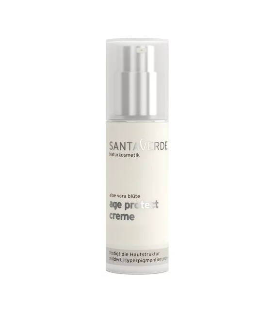 Crème visage anti-âge BIO aloe vera - 30ml - Santaverde Age Protect