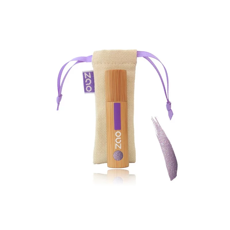 BIO-Lippenstiftlack perlmutt N°034 Violine - 5ml - Zao Make-up