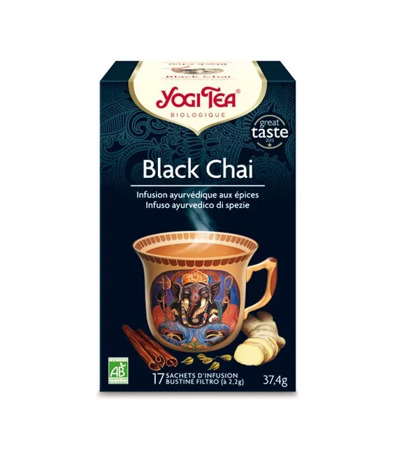Thé noir aux épices BIO - Black Chai - Yogi Tea