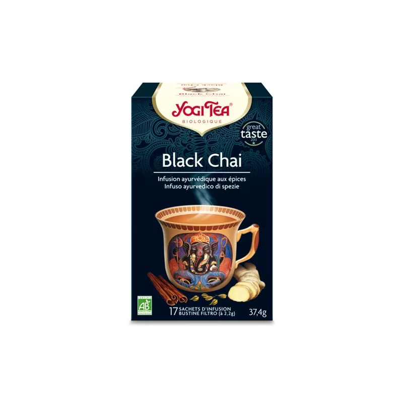 Thé noir aux épices BIO - Black Chai - Yogi Tea