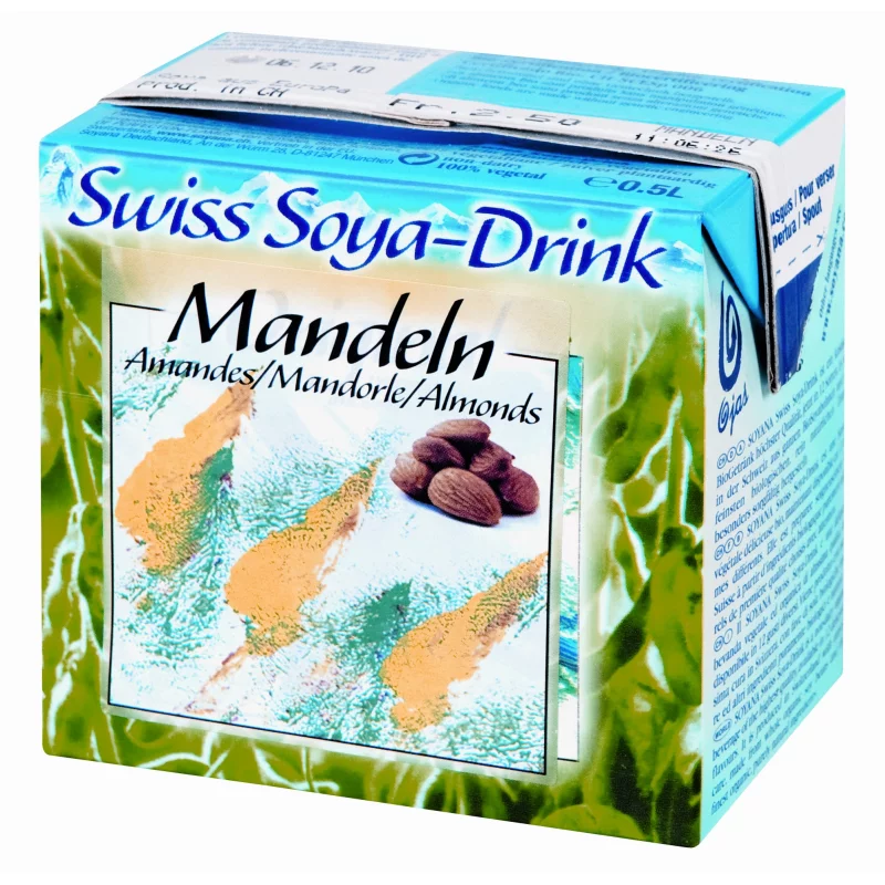 Boisson au soja amandes BIO - 500ml - Soyana