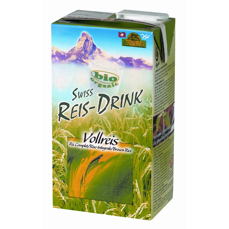 Swiss BIO-Rice-Drink Vollreis - 1l - Soyana