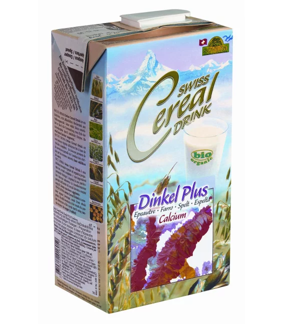 Swiss Cereal BIO-Dinkel-Drink Plus Calcium - 1l - Soyana