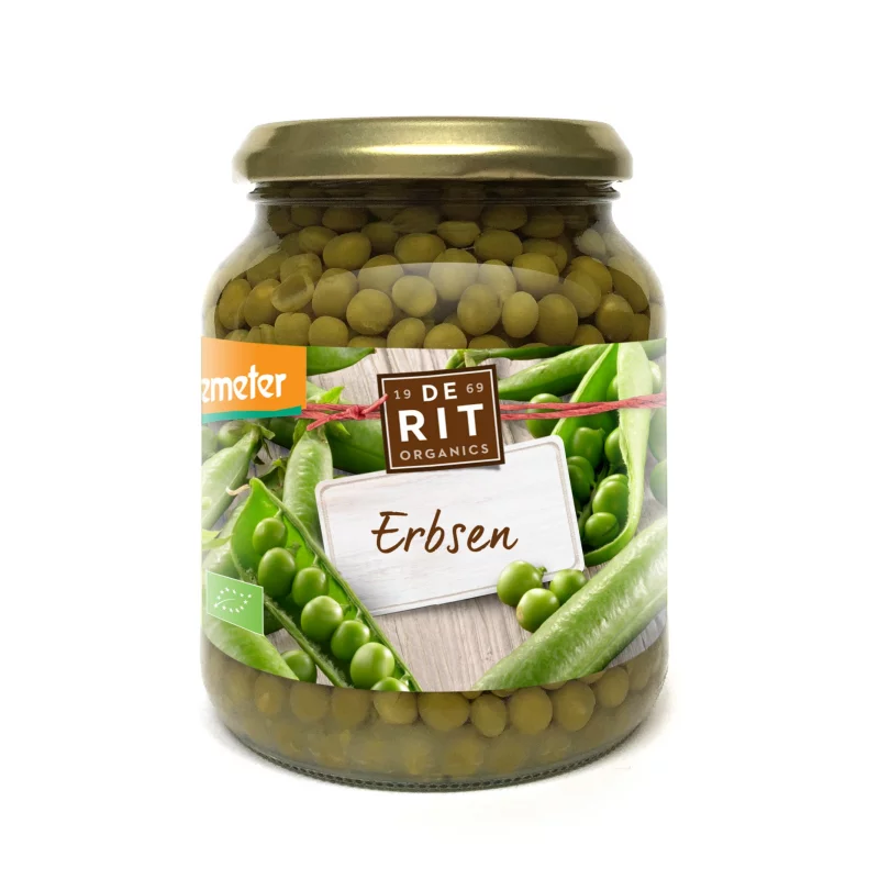 BIO-Erbsen fein - 350g - De Rit