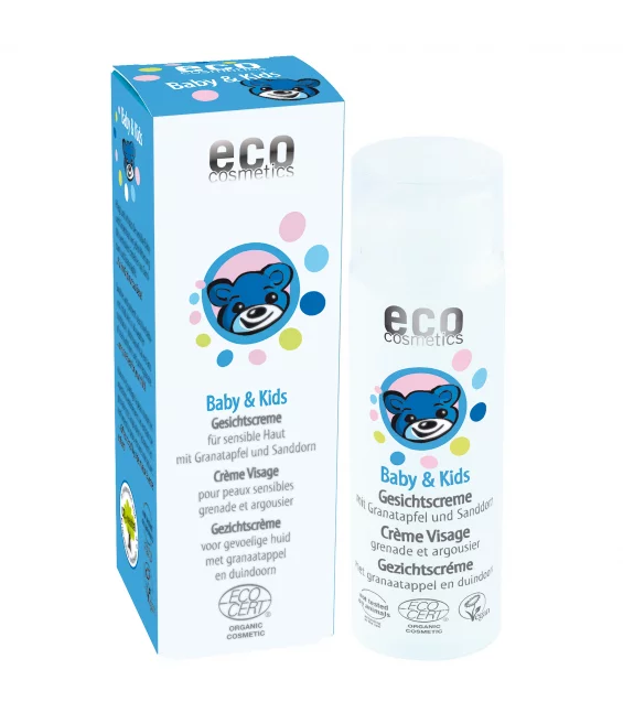 Crème visage bébé & enfant BIO grenade - 50ml - Eco Cosmetics