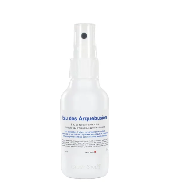 Natürliches Spray Arquebusade Wasser 75 Pflanzen - 70ml - D&A Laboratoire