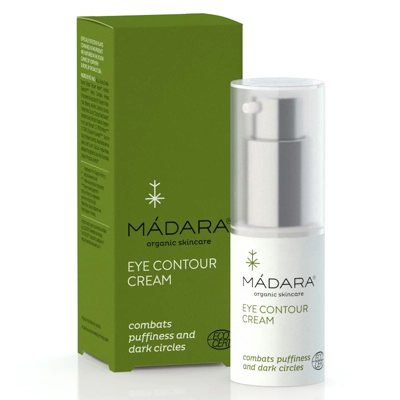 Crème contour des yeux raffermissante BIO concombre - 15ml - Mádara