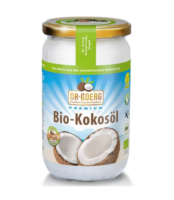 BIO-Kokosöl roh - 1l - Dr.Goerg