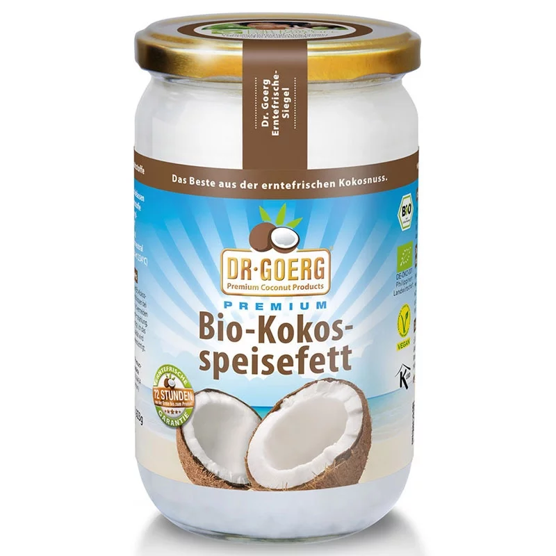 BIO-Kokosspeisefett desodoriert - 1l - Dr.Goerg