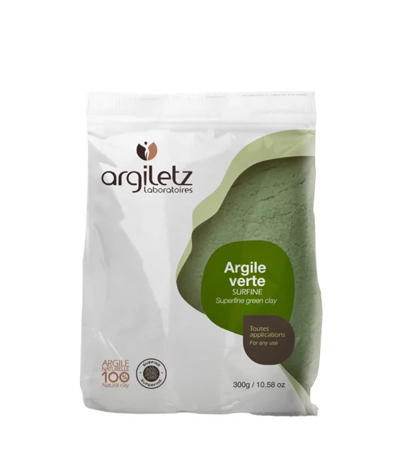 Grüne Tonerde extrafein - 300g - Argiletz