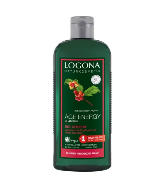 Shampooing age energy BIO caféine - 250ml - Logona
